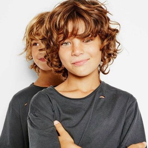 Longer Wavy Haircuts For Boys - Best Long Haircuts For Boys: Cool Long Boys Hairstyles To Copy #boyshair #boyshaircuts #boys #littleboyhaircuts #menshairstyles #menshair #menshaircuts #menshaircutideas #menshairstyletrends #mensfashion #mensstyle #fade #undercut #barbershop #barber Outfits, Ripped, Shirt, Boys Curly Haircuts, Boy Haircuts Long, Boys With Curly Hair, Toddler Boy Haircuts, Boys Long Hairstyles Kids, Cortes De Cabello Corto