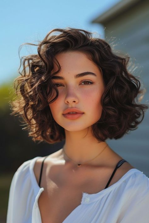 Elevate your everyday elegance with 10 short wavy bob styles designed for a 2024 full of grace, ease, and chicness. Long Hair Styles, Balayage, Haar, Gaya Rambut, Rambut Dan Kecantikan, Cortes De Cabello Corto, Short Hair Cuts, Capelli, Hair Inspiration