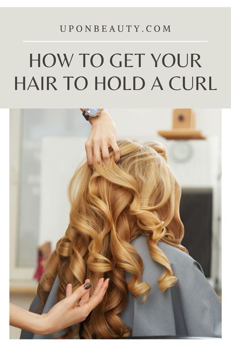 Tips For Curling Hair, How To Curl Your Hair, How To Curl Hair, How To Do Curls, Curling Straight Hair, Curling Thick Hair, Curl Straight Hair