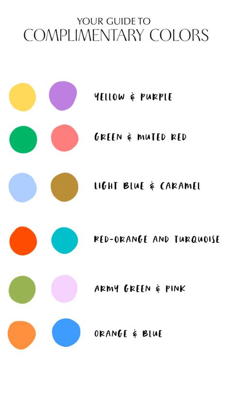 Colour Schemes, Complimentary Colors, Complimentary Color Scheme, Complementary Colors, Color Combinations For Clothes, Color Pairing, Color Combinations, Color Schemes, Color Mixing Chart
