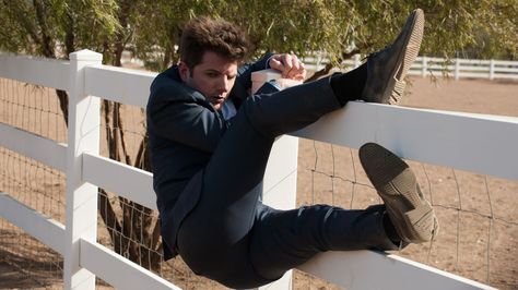 home is that way. watch out for that fence - ben wyatt #parks
