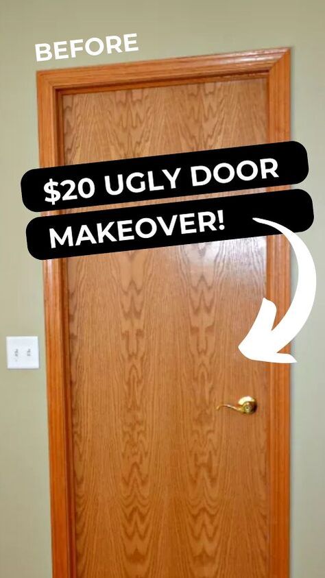 Interior Door Makeover DIY Idea Home, Garages, Diy Interior, Design, Cheap Door Makeover, Updating Interior Doors Diy, Door Makeover Diy Interiors, Door Makeover Diy, Door Makeover