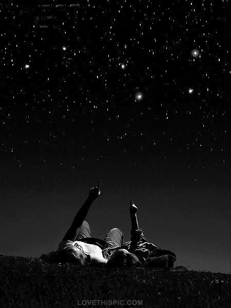 Love is looking at the stars together love sky night stars couple romantic together Under The Stars, Gandalf, Stars, Soul, Vision Board, Stargazing, Galaxie, Breakthrough, Gazing