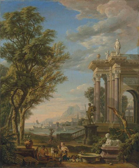Amsterdam, Paris, Old Paintings 18th Century, Classical Art, Classic Paintings, Old Art, Old Paintings, 18th Century Paintings, Renaissance Paintings