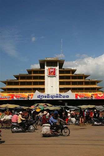 Battambang market, Cambodia - Eric Lafforgue Vietnam, Architecture, Design, Battambang, Phnom Penh, Art Deco, Cambodia, Asia, Central Market