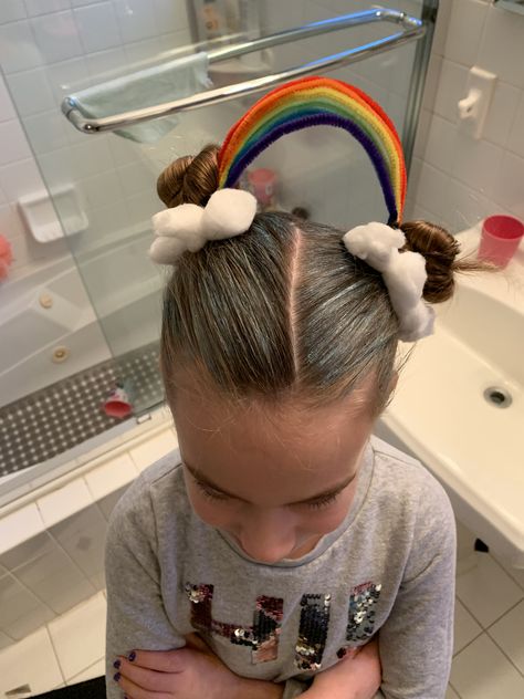 Hair Bow Hairstyles, Wacky Hairstyles, Crazy Hair For Kids, Crazy Hair Day Boy, Crazy Hair Day Girls, Crazy Hair Day Girls Easy, Crazy Hair Day For Teachers, Crazy Hair Days, Crazy Hair Day At School