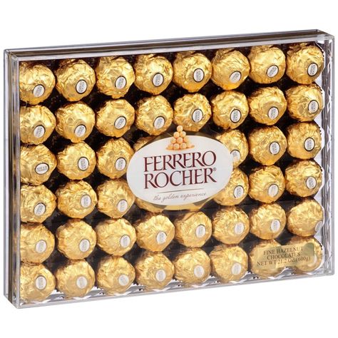 "The Golden snitch in Harry Potter is nothing but a Ferrero Rocher on Red Bull." Ferrero Rocher Chocolates, Ferrero Rocher, Chocolate Lovers, Chocolate Diamonds, Candy & Chocolate, Chocolate Candy, Gourmet, Chocolate Gifts, Milka