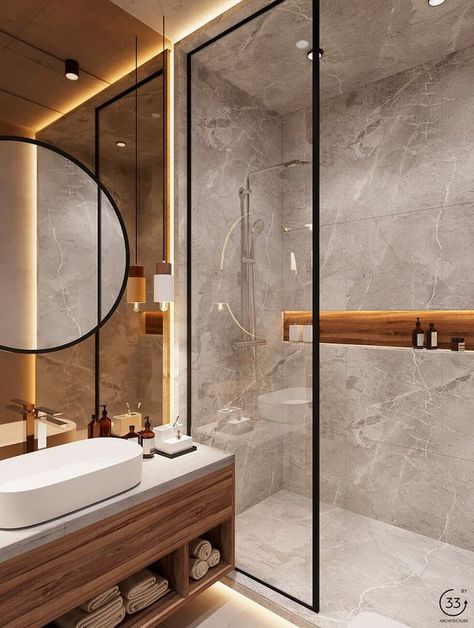 Interior, Design, Kamar Mandi, Modern, Baden, Bad Design, Interieur, Modern Bathroom, Luxury Bathroom