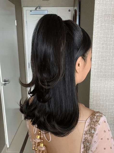 Birthday Hairstyles, Hairstyles For Layered Hair, Hair Stylies, Hair Up Styles, Slick Hairstyles, Hair Stylist Life, Hair Inspo Color, Aesthetic Hair, Trendy Hairstyles