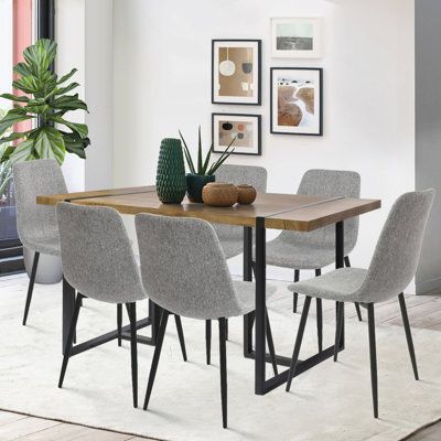 Home Décor, Dining Chairs, Decoration, Dining Set, 7 Piece Dining Set, Dining Table, Dining Furniture, Dining Table Setting, Dining Table In Kitchen