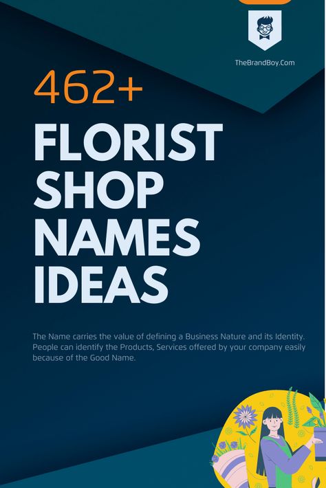 388+ Catchy Florist Shop Names Ideas - TheBrandBoy.com Instagram, Gardening, Ideas, Boutique Names Ideas, Shop Name Ideas, Boutique Names, Creative Company Names, Design Company Names, Online Florist