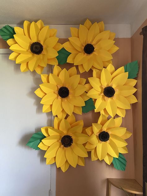 Diy, Manualidades, Paper Sunflowers, Artesanato, Paper Flowers Craft, Paper Flowers Diy, Flower Crafts, Diy Flowers, Diy Paper Crafts Decoration
