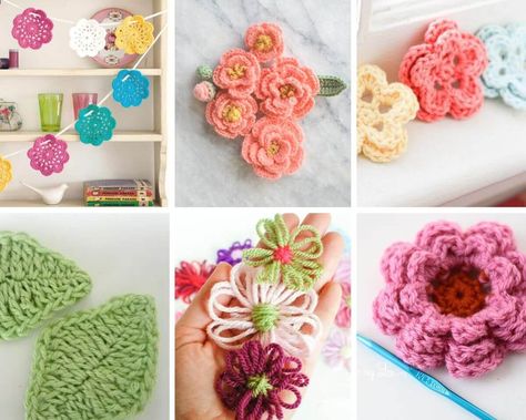 28 Free Flower Crochet Patterns - Daisy Cottage Designs Crochet, Crochet Flowers, Roses, Amigurumi Patterns, Diy, Crochet Poppy Pattern, Crochet Flower, Crochet Flower Patterns, Crochet Flowers Free Pattern