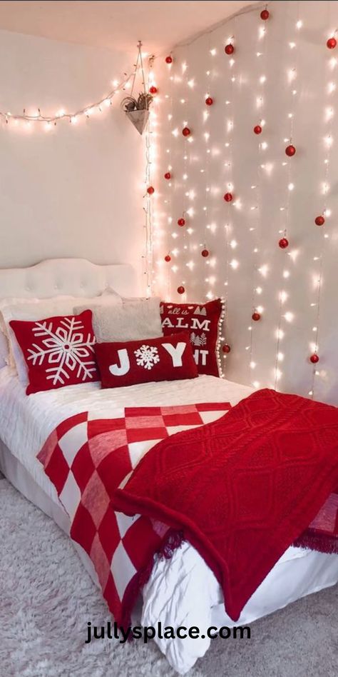 Dorm room Christmas Decor Decoration, Design, Natal, Dekoration, Deko, Quartos, Weihnachten, Jul, Natale