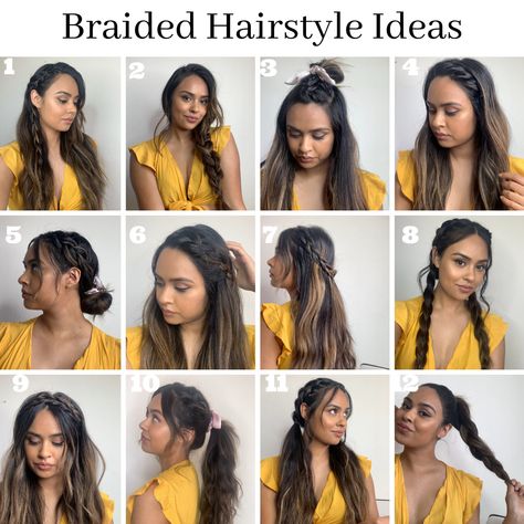 Hi here I demonstrate different ways you guys can wear braids. This is great for back to school or summer hairstyles. I did not go in depth as far as how t... Braided Hairstyles For School, Easy Braided Hairstyles, Braided Hairstyles Easy, Easy Updos For Long Hair, Braided Hairstyles For Long Hair, Easy Down Hairstyles, Easy Hairstyles For Work, Easy Hairstyles For Thick Hair, Easy Updos