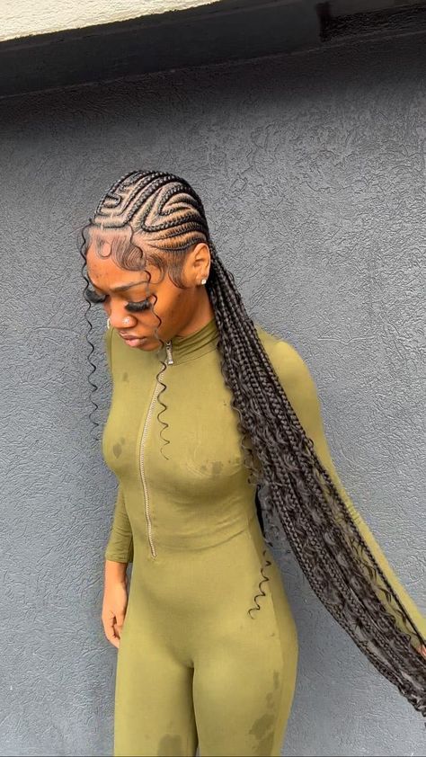 60 Cute Alicia Keys Inspired Braids Trending Right Now Inspiration, Cute Box Braids Hairstyles, Black Girl Braids, Box Braids Hairstyles For Black Women, Box Braids Hairstyles, Freestyle Braids For Black Women, Black Girl Braided Hairstyles, Big Box Braids Hairstyles, Cute Braided Hairstyles