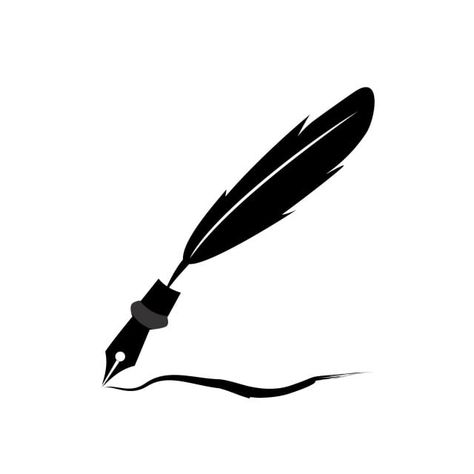 Ink, Illustrators, Logos, Vintage, Pen Icon, Clip Art, Art Logo, Feather Vector, Feather Icon