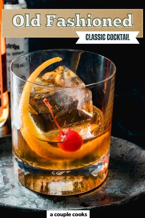 Here’s how to make the oldest cocktail there is! This Old Fashioned recipe uses the classic ingredients and method for truly timeless drink.