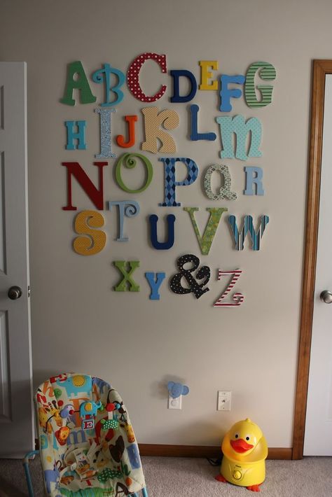 Diy, Letters, Design, Crafts, Classroom Décor, Alphabet Wall Nursery, Alphabet Wall, Abc Wall, Preschool Decor