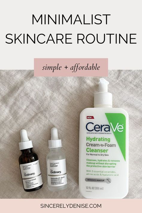 This is a skincare routine that has FINALLY worked for me. This minimalist skincare routine is simple, affordable, and keeps your skin healthy and glowing! #minimalism #minimalistskincare #skincareroutine #simpleskincare #minimalistliving Detox, Fitness, Affordable Skin Care Routine, Skincare Budget, Affordable Skin Care, Daily Skin Care Routine, Skincare Routine, Skin Care Routine Steps, Daily Face Care Routine