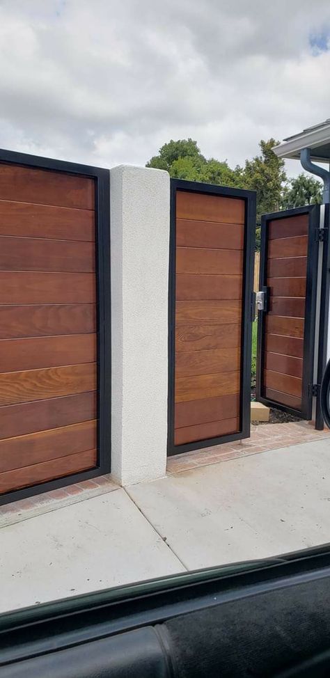 Exterior, Doors, Metal Gate Door, Metal Gates Design, Metal Gates, Wood Gates Driveway, Wooden Gate Door, Wood Fence Gates, Wood Gates