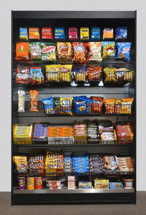 Snacks, Market Stands, Grocery Store Design, Cafe Display, Grocery Store, Snack Display, Snack Station, Market Design, Supermarket Design