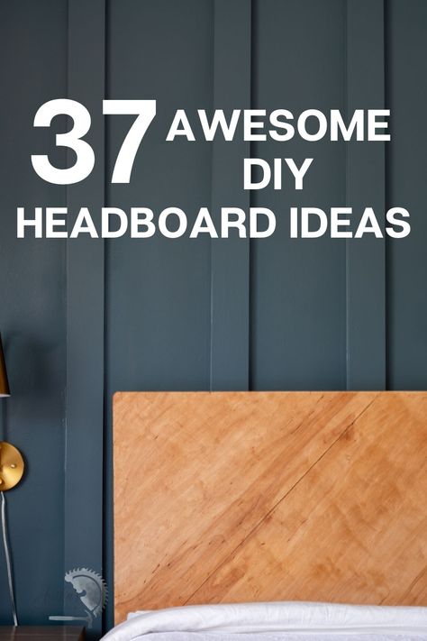 Home Décor, Decoration, Diy Headboards, Diy, Interior, Build A Headboard, Diy Wood Headboard, Diy Headboard Wooden, Diy Bed Headboard