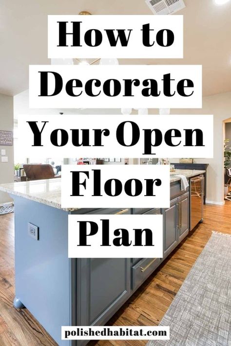 Home Décor, Design, Inspiration, Home Office, Small Open Plan Kitchens, Large Open Plan Kitchens, Small Open Plan Kitchen Dining Living, Small Open Floor Plan Decorating Ideas, Open Plan Kitchen