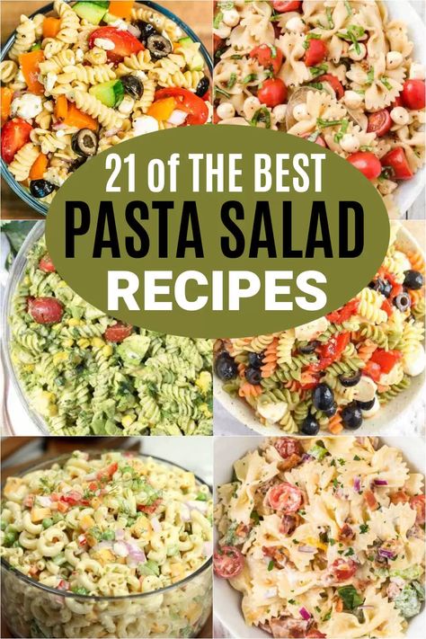 Cold pasta salad recipes - 21 easy and flavor packed recipes