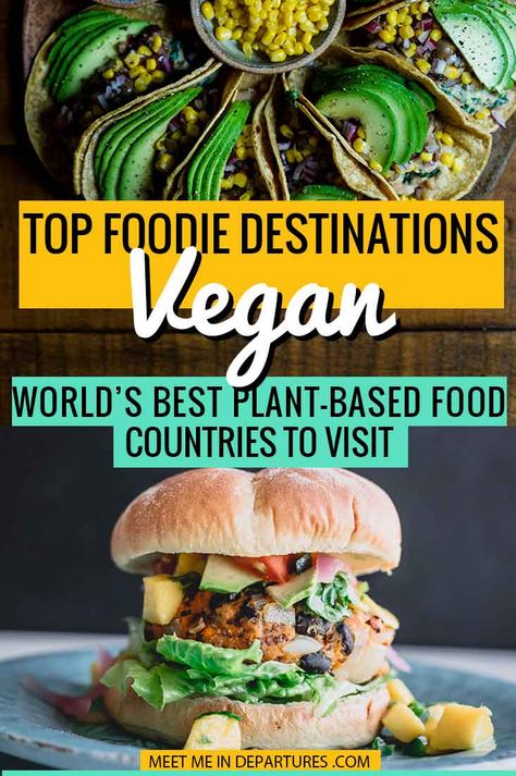 Vegan Travel – The Best Vegan Vacation Destinations Around the World Wanderlust, Foodies, Vietnam, Trips, Best Vegan Restaurants, Vegan Restaurants, Foodie Travel Europe, Vegan Travel, Travel Food