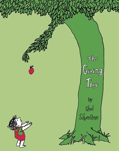 Happiness, The Giving Tree, The Things They Carried, Tree, Childhood Books, Giving, Childrens Books, Silverstein, Best Children Books