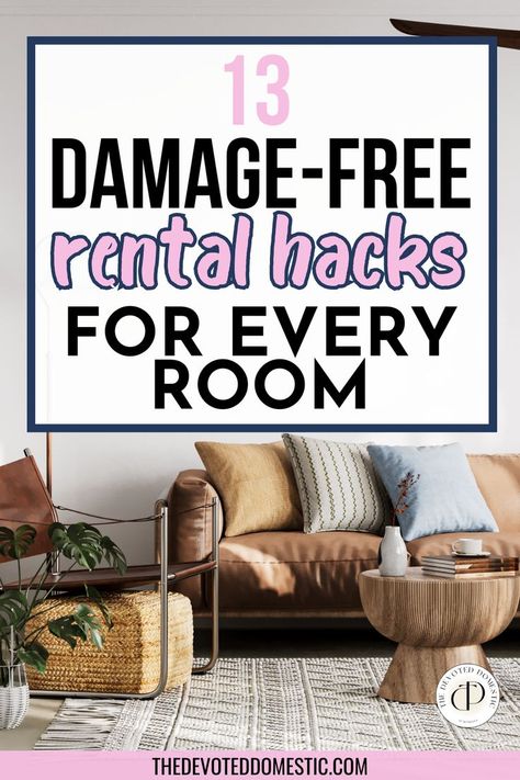 I wish I knew about these 13 insanely good rental hacks sooner! These apartment hacks & renter friendly ideas are seriously SO good, they helped me create my dream kitchen & bathroom on a budget! From removable wallpaper ideas to peel and stick floor tiles, even how to hang curtains in a rental, you'll be learning 13 damage-free, easily reversible practical little ideas that you NEED to know about! Renters Diy, Rental Bathroom Makeover, Apartment Must Haves, Renters Decorating, Rental Kitchen Makeover, Apartment Hacks, Apartment Makeover, Rental Bathroom, Rental Decorating