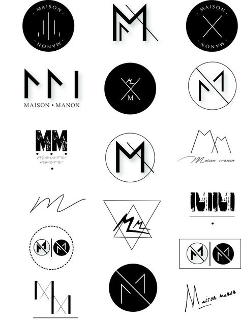 Logos, Logo Design, Timeless Logo Design, Custom Logo Design, Logo Inspiration, Typo Logo, Mm Logo, Unique Logo Design, Initials Logo