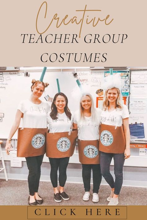 The best ideas for teacher Halloween costumes including ideas for elementary, group costume ideas, and even cute Halloween shirts for teachers! Thanksgiving, Apps, Art, Teacher Halloween Costumes Group, Teacher Halloween Costumes, Teacher Duo Halloween Costumes, Halloween Costumes For Work, Costumes For Teachers, Diy Halloween Costumes Easy