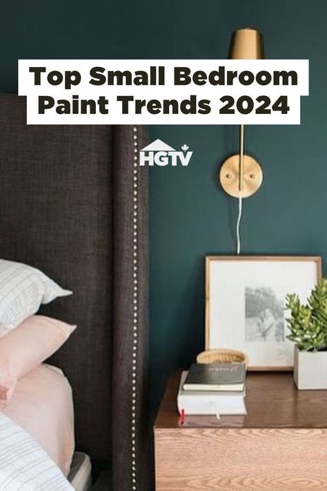 Paint Trends, Bedroom Colour Palette, Small Bedroom, Bedroom Paint, Trending Paint Colors, Small Bedroom Colours, Small Bedroom Color Ideas, Bedroom Paint Colors, Best Bedroom Colors
