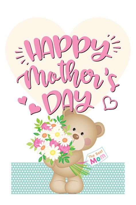 Happy Mothers' Day printable greeting cards - free printable cards with cute bears. #mothersday #happymothersday #cutefreebiesforyou #freeprintable #printablecards Art, Best Mothers Day Cards, Cute Mothers Day Quotes, Mother's Day Greeting Cards, Mothers Day Cards, Mothers Day Cards Printable, Mothers Day Images, Happy Mother's Day Greetings, Happy Mother's Day Card