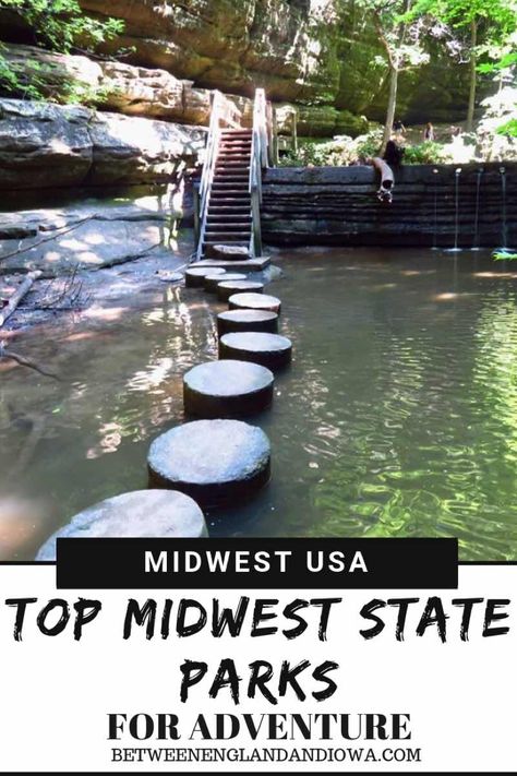 Top Midwest State Parks For Adventure – Between England & Iowa Outdoor, State Parks, Bucket Lists, Camping, Glamping, Wanderlust, National Parks, Midwest Road Trip, Wisconsin Travel