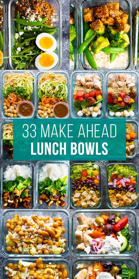 Premade Lunches For The Week, Lunch Prep, Healthy Lunchbox Ideas For Adults, Lunch Meal Prep, Lunch Bowls, Make Ahead Lunches, Lunch Bowl Recipe, Lunch Bowl, Premade Lunch Ideas