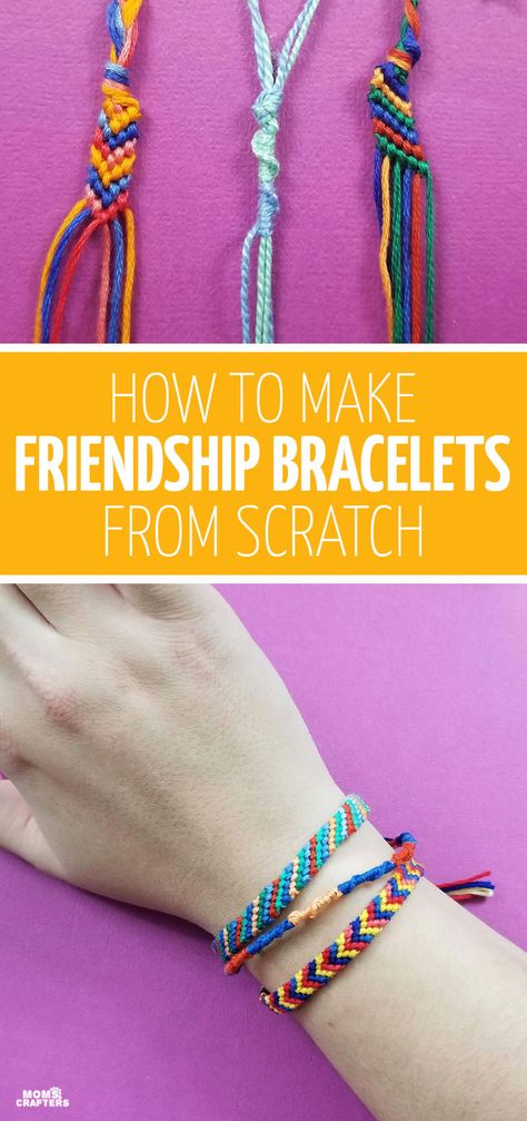 Bracelets, Diy, Diy Friendship Bracelets Patterns, String Friendship Bracelets, Diy Bracelets Easy, Diy Bracelets Patterns, Diy Bracelets, Homemade Bracelets, Yarn Bracelets