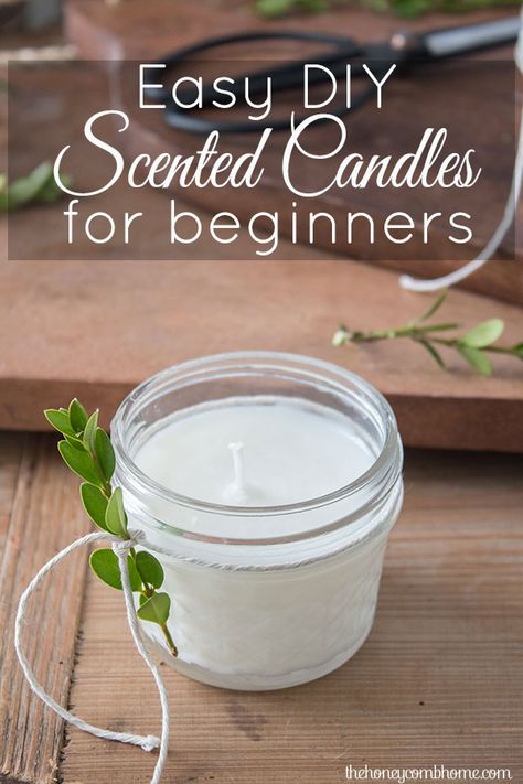 Diy, Homemade Scented Candles, Candle Making At Home, Easy Diy Scented Candles, Scented Candles, Candle Making For Beginners, Candle Making Supplies, Diy Candles Scented, Diy Scent