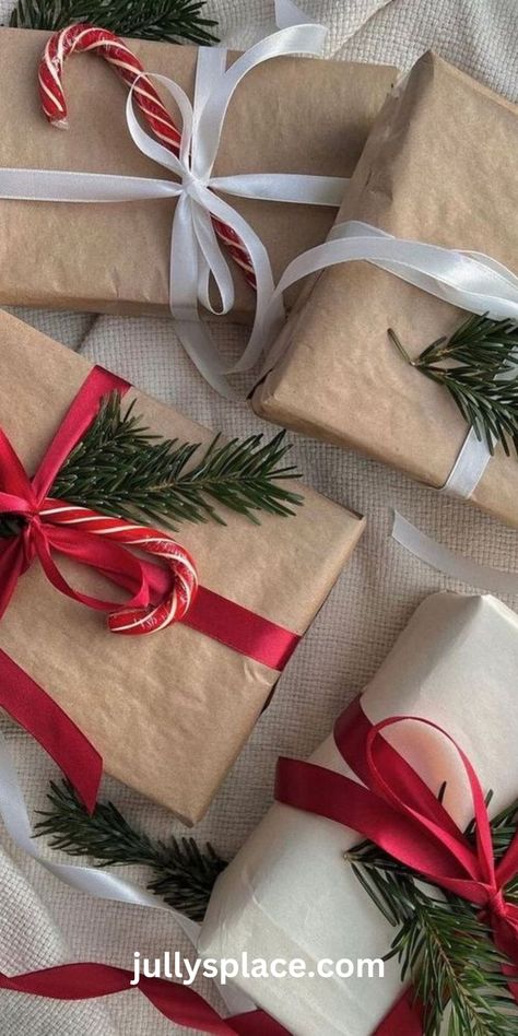 Christmas wrapping paper Diy, Ideas, Natal, Christmas, Weihnachten, Kerst, Jul, Natale, Basteln