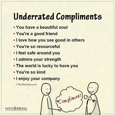 Beautiful compliments that are underrated. #compliments #thoughts English, Meaningful Quotes, Instagram, Compliment Someone, Best Compliment For Girl, Compliment Words, Funny Compliments, Compliment For Guys, One Word Compliments