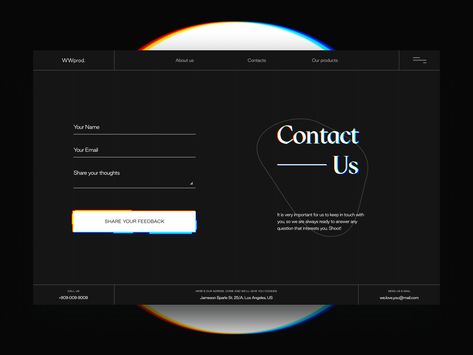Contact Form Experimental Glitch Design by danielix #contact #form #dark #distortion #glitch #web #design #zajno Ux Design, Web Layout, Web Design, Website Layout, Form Design, User Interface Design, Web Design Form, Web Forms, Contact Us Page Design