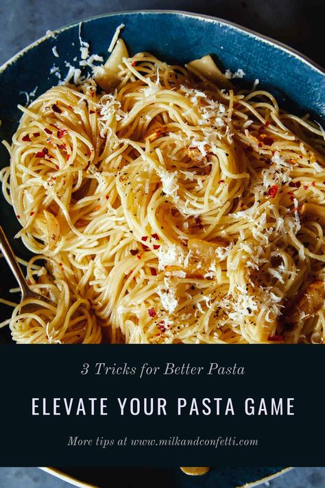 Ready to take your simple pasta from blah to TA-DA? Follow these quick and easy steps to bring ANY pasta to the next level. Dinner Recipes, Healthy Dinner Recipes, Healthy Recipes, Other Recipes, Pasta, Breakfast Recipes, Easy Pasta, Dinner, Healthy Dinner