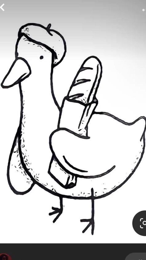 Cute Tattoos Drawings, Cute And Easy Sketches Simple, Duck Ink Drawing, Mini Drawings Animals, Ascetic Painting Ideas, Easy Cartoon Doodles, Hippy Doodle Art, Cute Easy Flower Drawings Simple, Duck Aesthetic Drawing