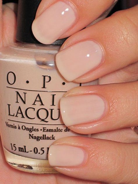 OPI Mimosas for Mr Mrs. Perfect nude nail color We love nude at www.thetrustedbeautyguide.com #NailColorTrends Pedicure, Gele, Lack, Natural Nails, Subtle Nails, Opi Nail Polish, Opi Nail Colors, Opi Nail Polish Colors, Trendy Nails