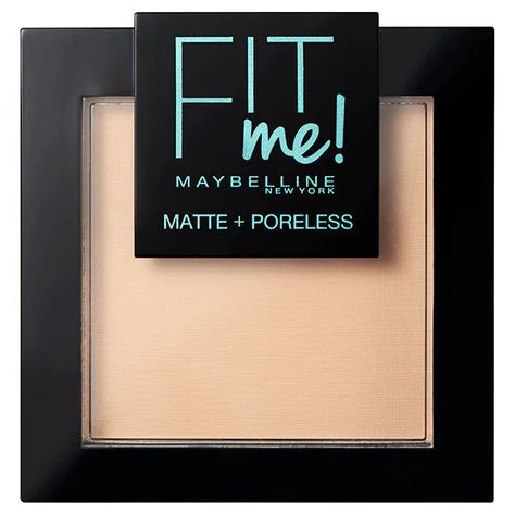 Fitness, Face Powder, Maybelline, Maybelline Matte And Poreless, Maybelline Fit Me Powder, Shine Control Products, Fit Me Matte And Poreless, Best Makeup Products, Professional Makeup