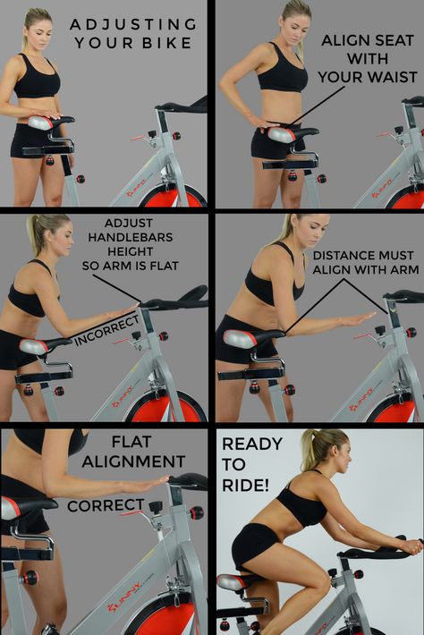 How to adjust your bike! Fitness Workouts, Fitness, Spinning, Beginner Bike, Spinning Workout, Spinning Bike Workouts, Stationary Bike Before And After, Stationary Bike Exercises, Stationary Bike Workouts