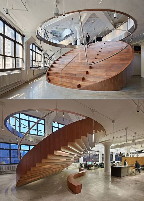 Stairs Architecture, Escalier Design, Stairs Design, Interior Architecture, Architecture House, Staircase Design, Interior Architecture Design, Exterior Design, Interior Stairs