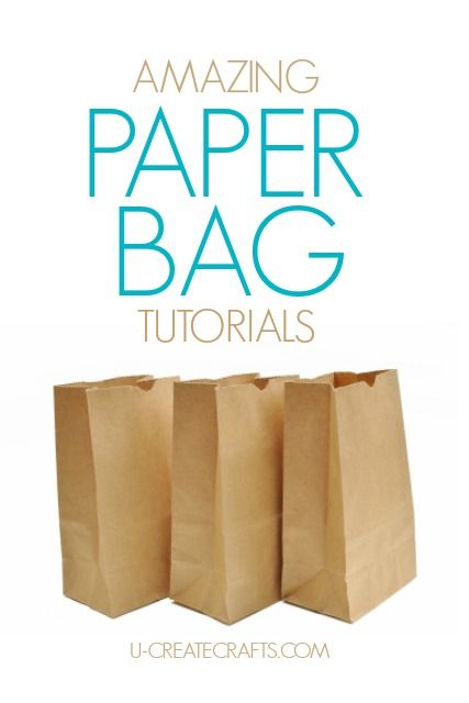 Tons of amazing paper bag tutorials at u-createcrafts.com Diy, Bags, Purse Crafts, Sachet, Paper Bag Crafts, How To Make A Paper Bag, Paper Bag, Diy Paper Bag, Paper Purse
